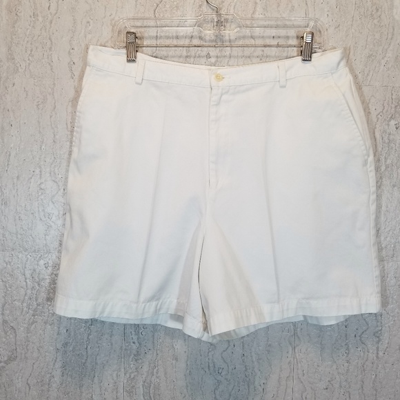 Lands' End Pants - LANDS' END Womens White Shorts
